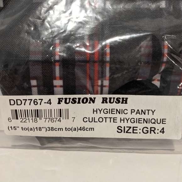 DABA Doo nylon hygienic dog panty sz 4 - Picture 2 of 9